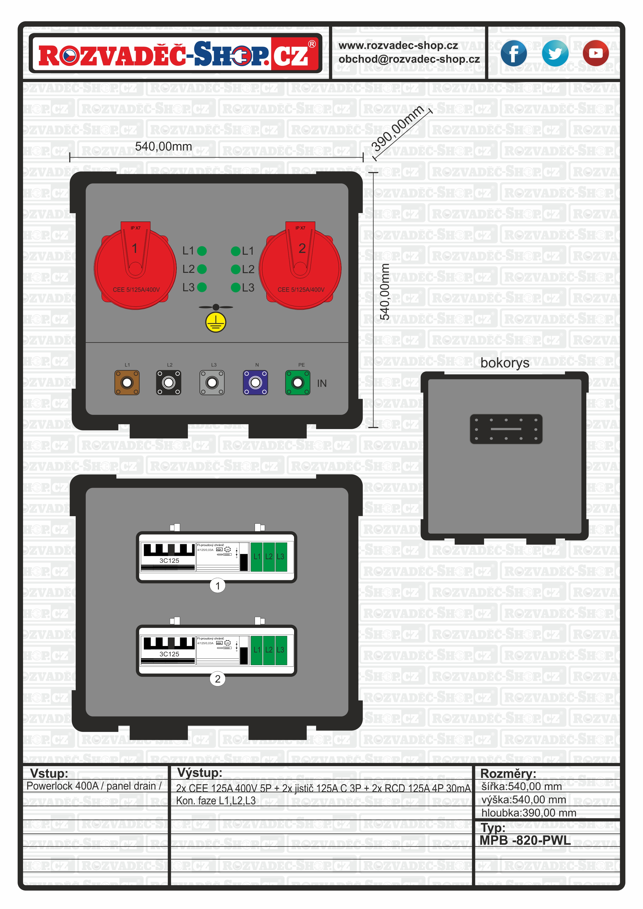 MPB-820-PWL F